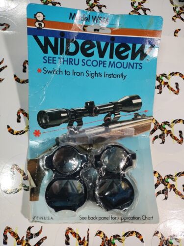 WIDEVIEW 1" scope mount rings 