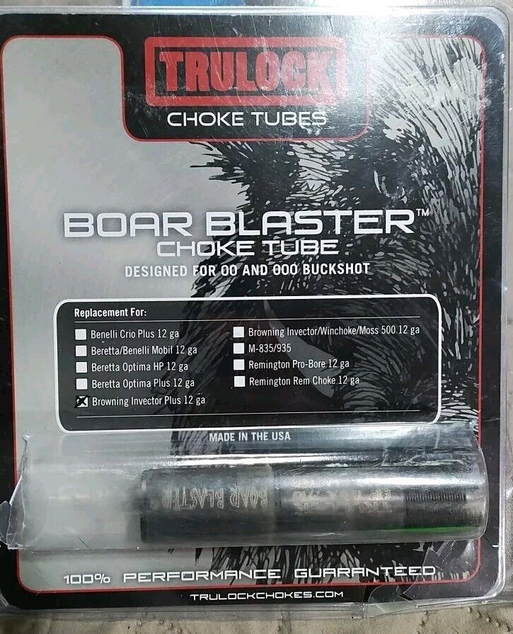 Trulock Browning Invector Plus 12 Ga Boar Blaster Used Once Returnen
