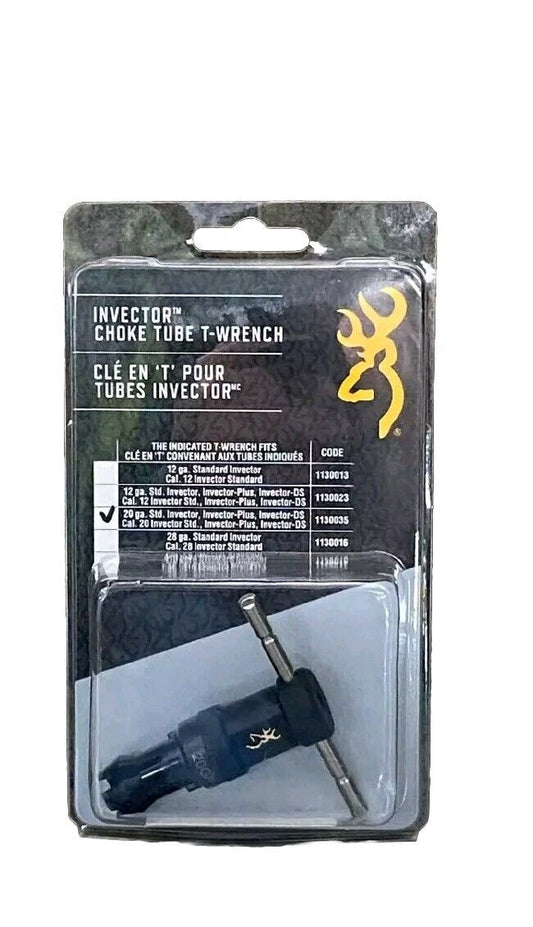 Browning Invector/Choke Tube T-Wrench for 20 Gauge Invector DS, Plus & Standard
