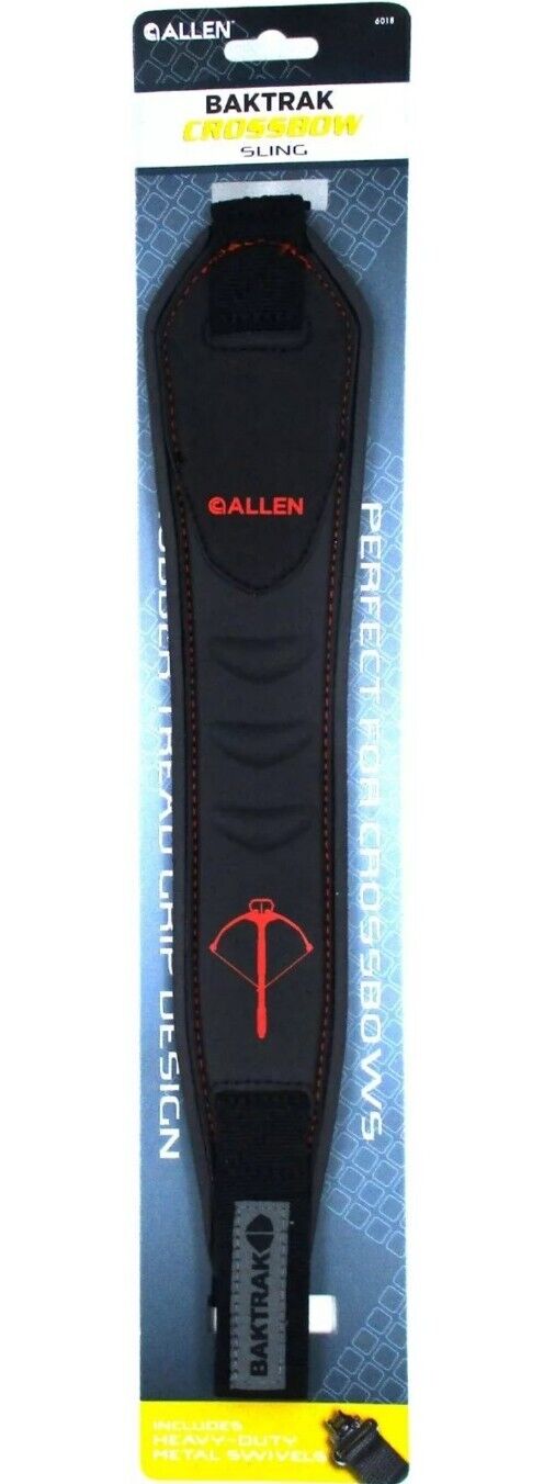 Allen Baktrak Rubber Tread Grip Design Crossbow Sling Adjustable 28"-37" New